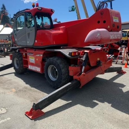 Used 2017 MANITOU MRT2550 Telehandler / Zoom Boom for sale in Nanaimo British Columbia