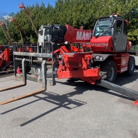 Used 2017 MANITOU MRT2550 Telehandler / Zoom Boom for sale in Nanaimo British Columbia