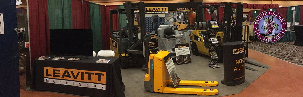 Leavitt Machinery equipment at the 2017 Enology & Viticulture Conference