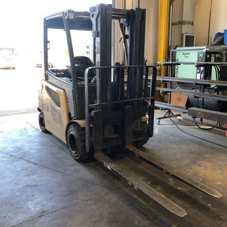 Used 2018 CAT 2EP6500 Electric Forklift for sale in Surrey British Columbia