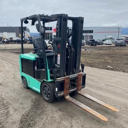 Used 2016 MITSUBISHI FBC25N2 Electric Forklift for sale in Kelowna British Columbia