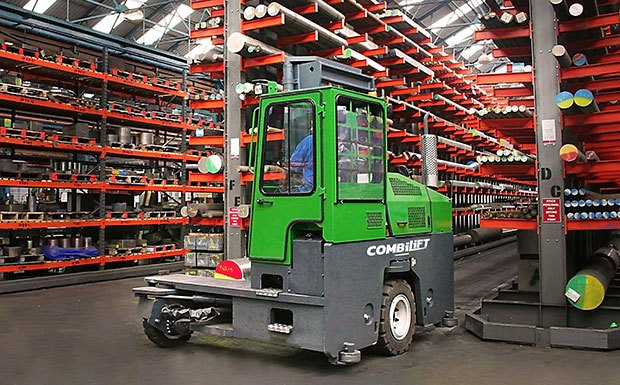 CombiLift machine working in a warehouse