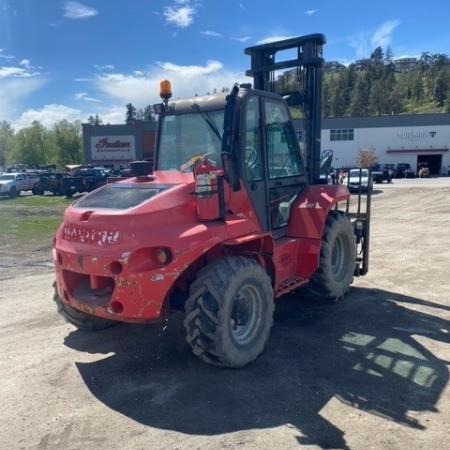 Used 2018 MANITOU M50 Rough Terrain Forklift for sale in Kelowna British Columbia