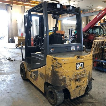 Used 2018 CAT 2EP6500 Electric Forklift for sale in Red Deer Alberta