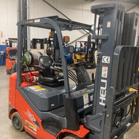 Used 2021 HELI CPYD30C-M1H Cushion Tire Forklift for sale in London Ontario