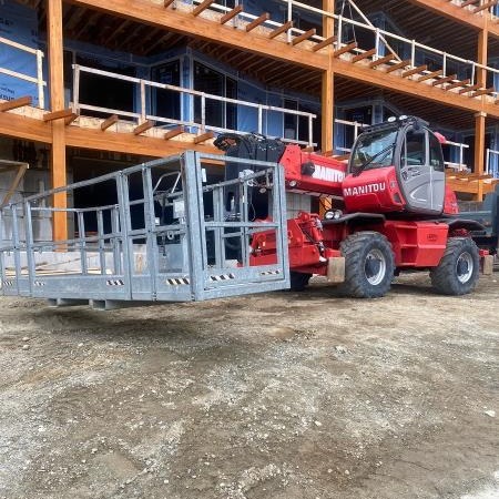 Used 2013 MANITOU MRT2150 Telehandler / Zoom Boom for sale in Powell River British Columbia