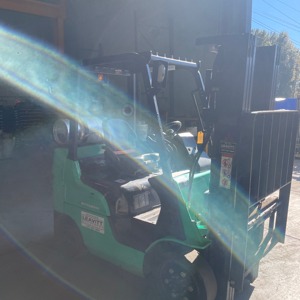 Used 2019 MITSUBISHI FGC25N Cushion Tire Forklift for sale in Yakima Washington