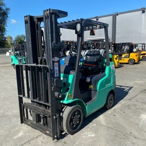 Used 2018 MITSUBISHI FGC25N Cushion Tire Forklift for sale in Tukwila Washington