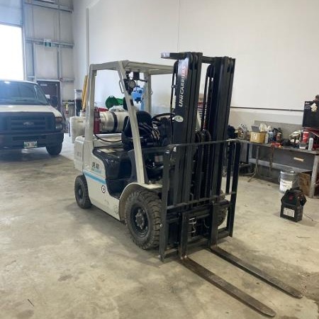 Used 2020 UNICARRIERS PF50LP Pneumatic Tire Forklift for sale in Rosser Manitoba