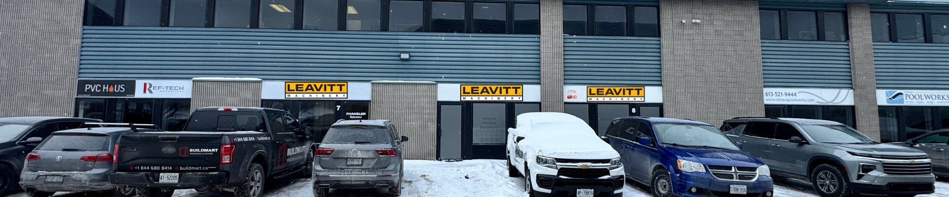 Leavitt Machinery Brampton building