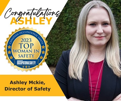 Top Women in Safety for 2023 Ashley Mckie