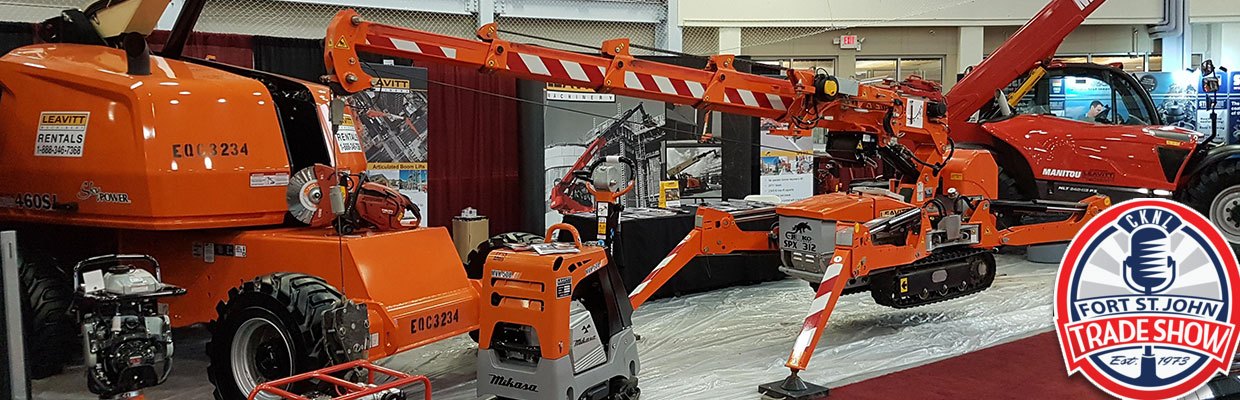 Spydercrane at Fort St John Trade Show