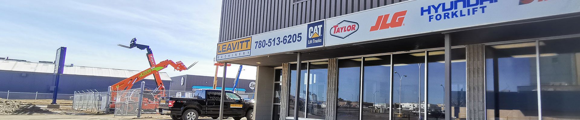 Leavitt Machinery branch in Grande Prairie