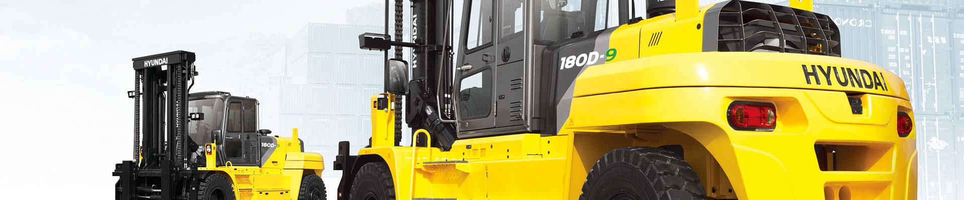 Hyundai 180D-9 forklifts in Brantford, Ontario