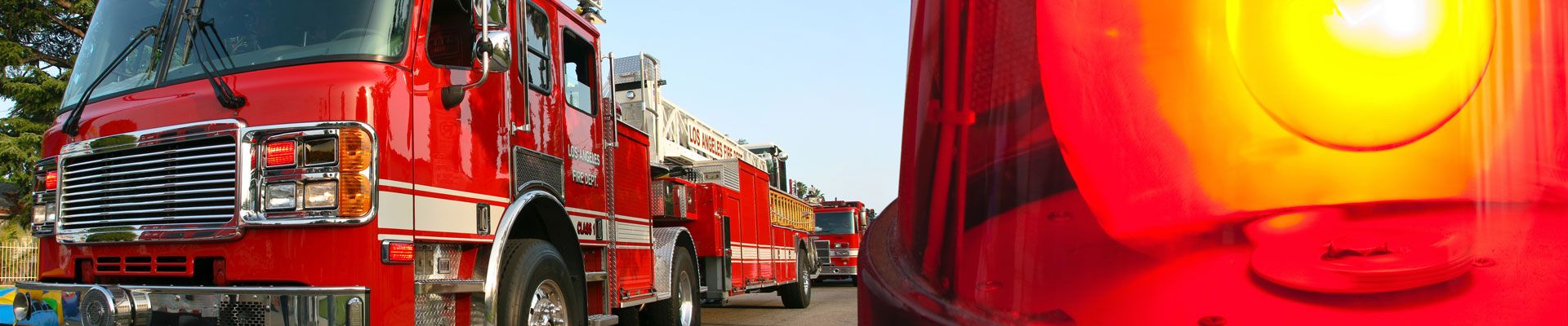 Emergency response vehicles in training