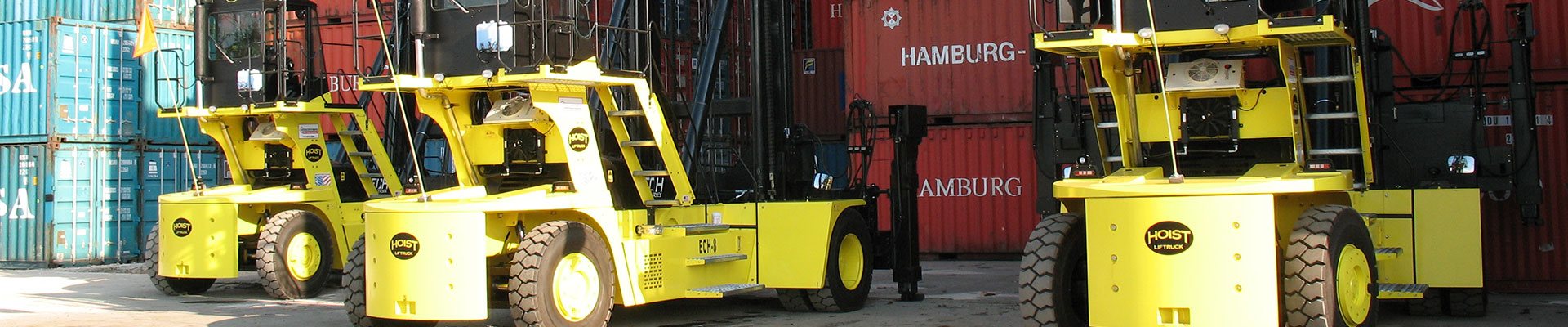 Parts for Hoist forklifts working at a port