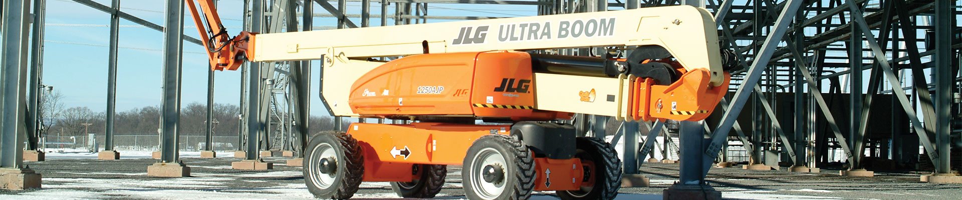 Parts for JLG boom lift working construction