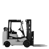 Cushion Forklift Line Drawing
