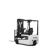Electric Forklift Line Drawing
