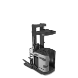 Narrow Aisle Forklift Line Drawing