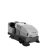 Line Drawing Sweeper Scrubbers