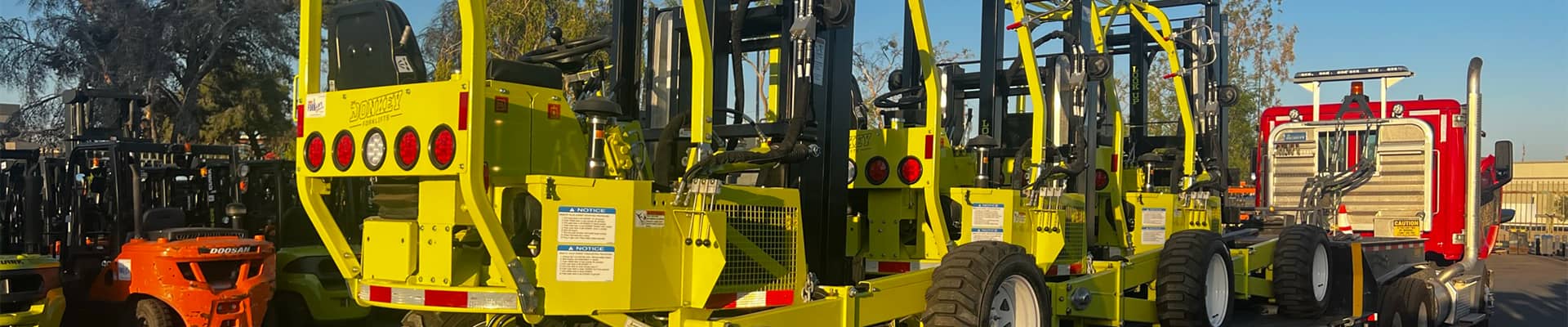 Donkey Forklifts Header