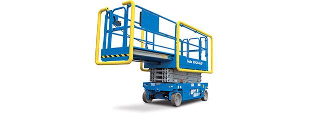 Parts for a Genie scissor lift