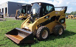 Blended skid steer training session