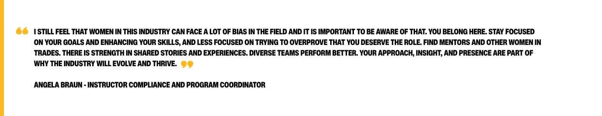Women in Mobile Equipment Quote 2 Women in Mobile Equipment Quote 2
