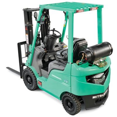 Used 2017 MITSUBISHI FG25N Pneumatic Tire Forklift for sale in Nanaimo British Columbia