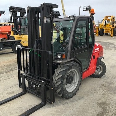 Used 2016 MANITOU MH25-4T Rough Terrain Forklift for sale in Edmonton Alberta